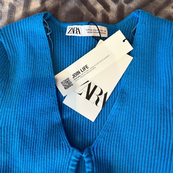 Zara crop knit top - Picture 2 of 4